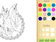 Spiel Mandala Malbuch für Erwachsene Online