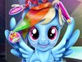 Spiel Regenbogen Pony echte Frisuren  Online