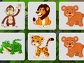 Spiel Wildtier-Gedächtnis  Online