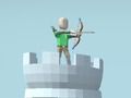 Spiel Turm Bogenschütze  Online