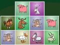 Spiel Tiere passen zu den Rätseln  Online