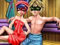 Spiel Punktierte Mädchen Sauna Flirten  Online
