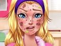Spiel Barbie-Held-Gesichts-Problem  Online
