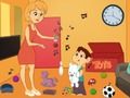 Spiel Zeichentrickzimmer für Kinder  Online