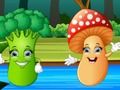 Spiel Treffen mit Gemüsekarten  Online