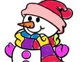 Spiel Winter-Malbuch  Online