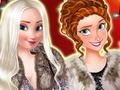 Spiel Modischer Abend mit den königlichen Schwestern  Online