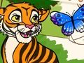 Spiel Färbe mich: Dschungeltiere  Online