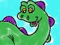 Spiel Dinosaurier-Malbuch  Online