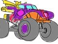Spiel Monstertruck-Malbuch  Online