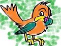 Spiel Vögel-Malbuch  Online