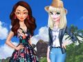 Spiel Land vs. Meer: Moana vs. Elsa  Online