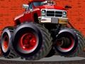 Spiel Verrücktes Monster Trucks Puzzle  Online