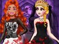 Spiel Prinzessin schwarzes Hochzeitskleid  Online