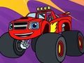 Spiel LKW-Monster-Färbung  Online