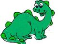 Spiel Zurück zu Schule: Dinosaurier-Malbuch  Online