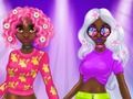Spiel Unglaubliche Frühlings-Neon-Frisuren für Prinzessinnen  Online