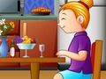 Spiel Familienessen Puzzle  Online