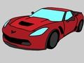 Spiel Amerikanische Autos: Malbuch  Online