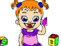 Spiel Zurück in die Schule: Baby Doll Coloring  Online