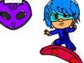 Spiel Zurück in die Schule: Mask Boy Coloring  Online