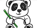 Spiel Zurück zur Schule: Panda-Färbung  Online