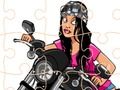 Spiel Crazy Bikers Puzzle  Online