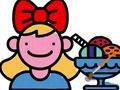 Spiel Kinder, die Bäckerei färben  Online