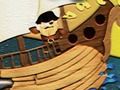 Spiel Cartoon Schiff Puzzle  Online