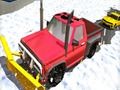 Spiel Winter Schneepflug Jeep fahren  Online