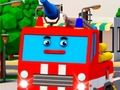 Spiel Feuerwehrauto-Puzzle  Online