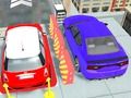 Spiel Hartes Auto, das modernes Laufwerk parkt  Online