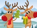 Spiel Weihnachten Hirsch Puzzle  Online