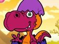 Spiel Lustige Dinosaurier-Färbung der Eiszeit  Online
