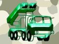 Spiel Färbung von Militärlastwagen  Online