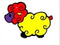 Spiel Baby Schaf Färbung  Online