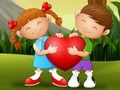 Spiel Valentinsblasenrad  Online