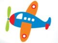 Spiel Malbuch Flugzeug  Online