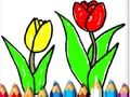 Spiel Zurück in die Schule: Frühlingsmalbuch  Online