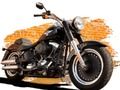 Spiel Cartoon Motorrad Puzzle  Online