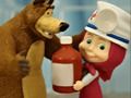Spiel Mädchen und Bär Spaß Zeit  Online