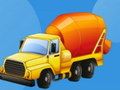 Spiel Cartoon Trucks Puzzle  Online
