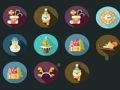 Spiel Weihnachtskarten zählen  Online