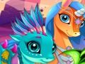 Spiel Niedliche Einhörner und Drachen Puzzle  Online