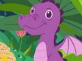 Spiel Niedliche Dinosaurier Färbung  Online