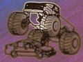 Spiel Monster Trucks Färbung  Online