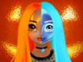 Spiel Prinzessin Halloween Makeup Halffaces Tutorial  Online