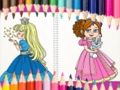 Spiel Schönes Prinzessin Malbuch  Online