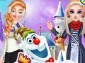 Spiel Prinzessinnen und Olafs Winterstil  Online