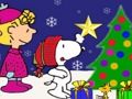 Spiel Snoopy Weihnachtspuzzle  Online